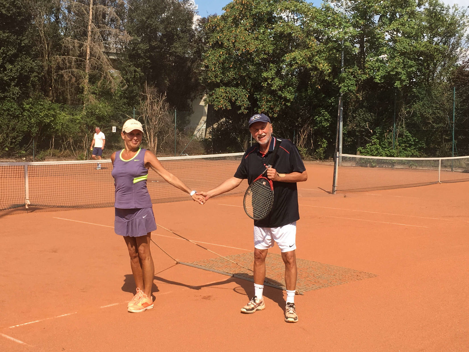 Tennisplatzbesucher von Fredy’s Tennis-Alm